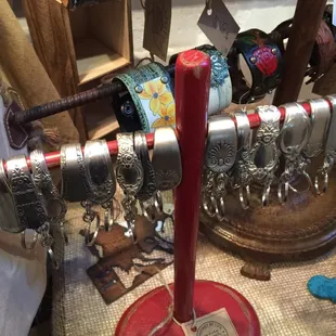 Cool key chains made by local artists