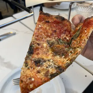 Margherita - super crispy crust super good