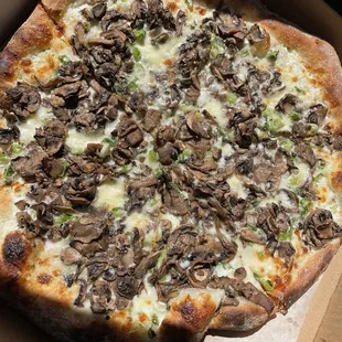 Mushroom Pizza