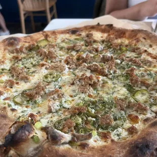 Italian Sausage Pizza