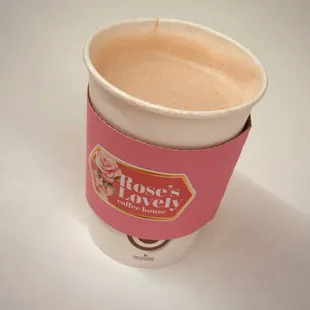 Tres leches hot latte, half sweet. Was perfect!