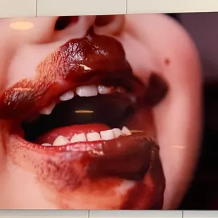 Hilarious artwork on the wall