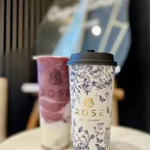 Grape Cloud &amp; Tie Guan Yin Oolong Milk Tea