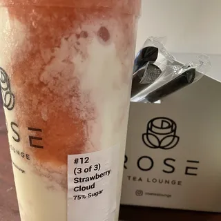 Strawberry Cloud Ice Blended