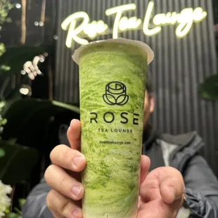 Their matcha marble!