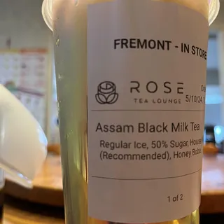 Assam Black Milk Tea