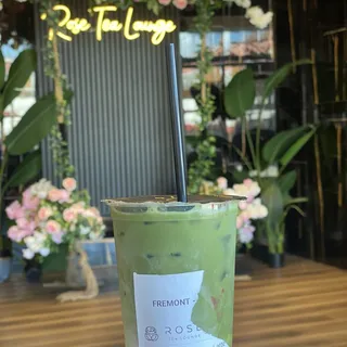 Strawberry Matcha Latte