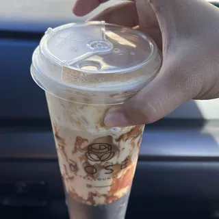 Creme Brulee Boba Latte