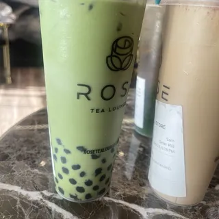 Dirty Boba Matcha Latte