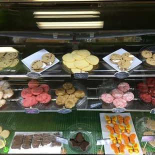 A balanced Rosebeary's Bakery diet means a cookie in each hand!