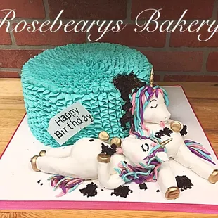 2 out of three unicorns prefer our chocolate cake to any other... the third one likes strawberry.