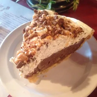 Toffee choc pie-- mmmmm