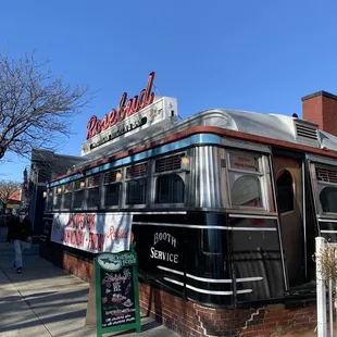 he exterior of rosebud bar and kitchen