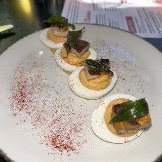 Kashmiri Deviled Eggs