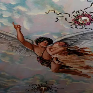 Rosebud Ceiling Angels