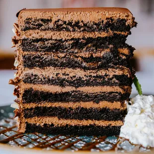 Mile high chocolate cake