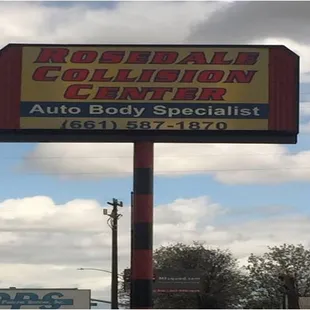 We have two LED lights outside our shop. They make it easier to spot us.