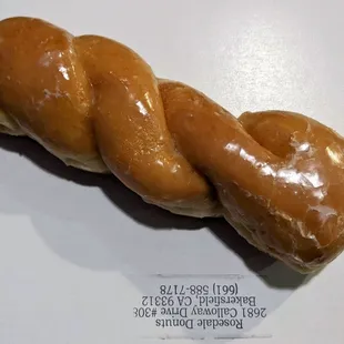 12/24/22 Glazed Twist Donut