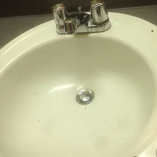 Dirty room. Hair everywhere.