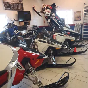 Polaris snowmobiles