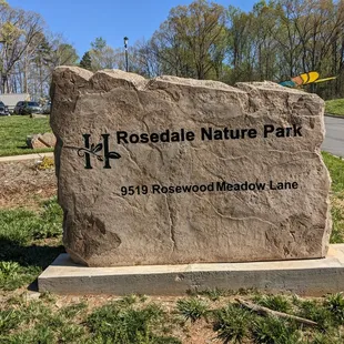Rosedale Nature Park, Huntersville