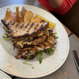 food, grilled fish