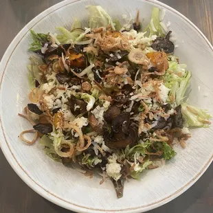 Warm Mushroom Salad