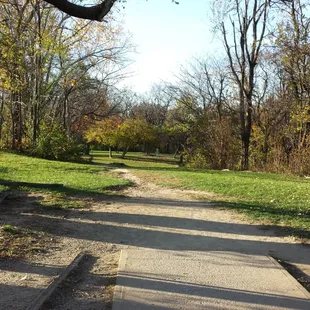 5th hole at disc golf course.