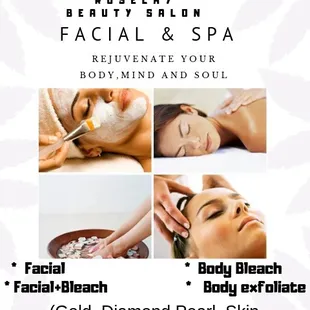 Rejuvenate your body  &amp; Soul with our facial packages