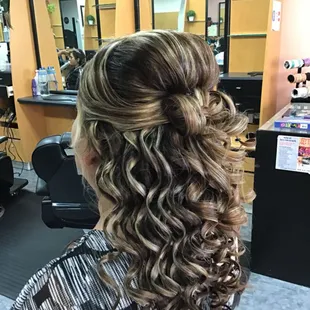 We offer Hairstyles for Special occasion