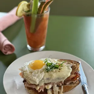 Croque Madame for brunch