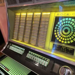 Restored jukebox playing 45s
