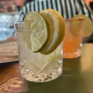 Pisco sour and Tequila Chaos