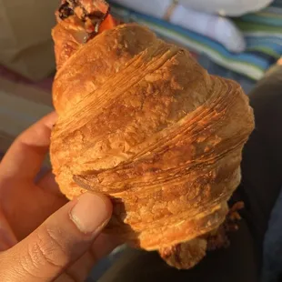 Ham and cheese croissant