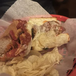 Meatball sub- good