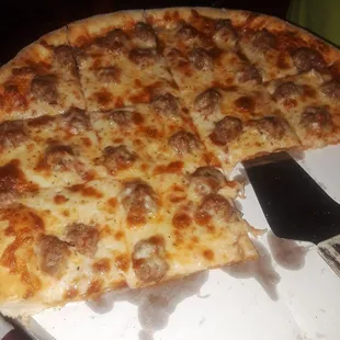Sausage Pizza