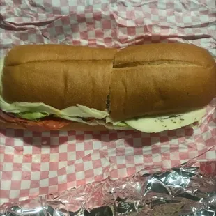 Italian mob on hoagie