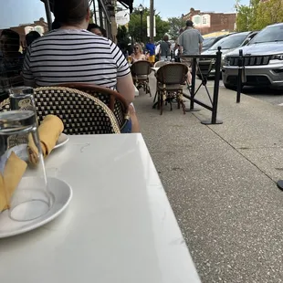 Outside patio