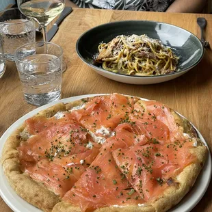 Smoked Salmon Pizza