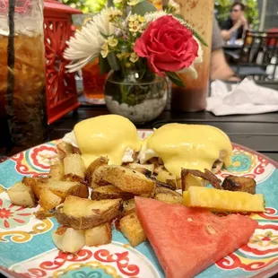 Rosemary and thyme Benedict