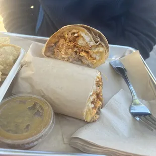 Breakfast burrito