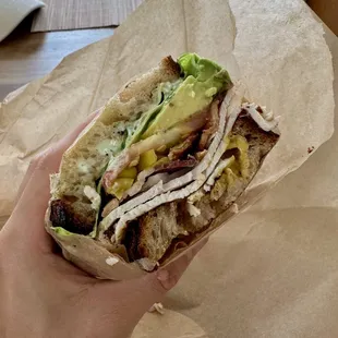 Stanley Turkey sandwich