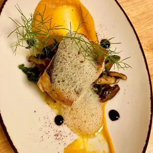 Pan Seared Strip bass