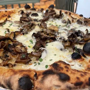 Mushroom Pizza