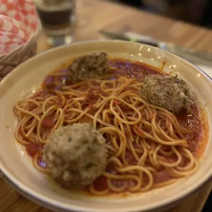 Spaghetti and Meatballs