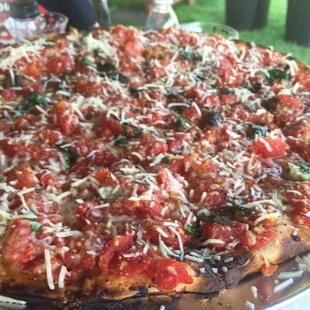 The famous Depression pizza