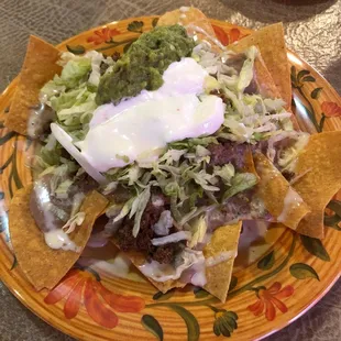 plate of nachos