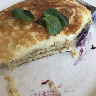 Lemon Mascarpone Pancakes