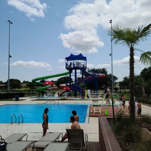 Two slides for older kids/adults