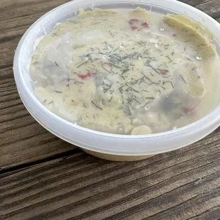 Dill potato salad